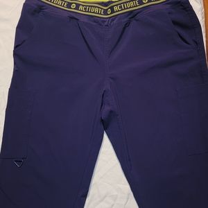 Med Couture Activate Purple scrubs